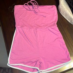 fashion Nova pink romper